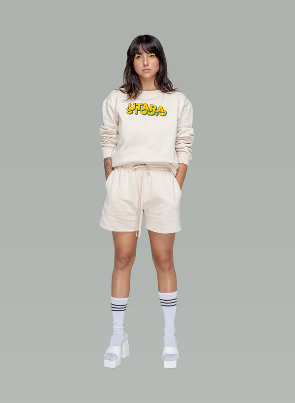 PUSHFORWARD PULLOVER SAND
